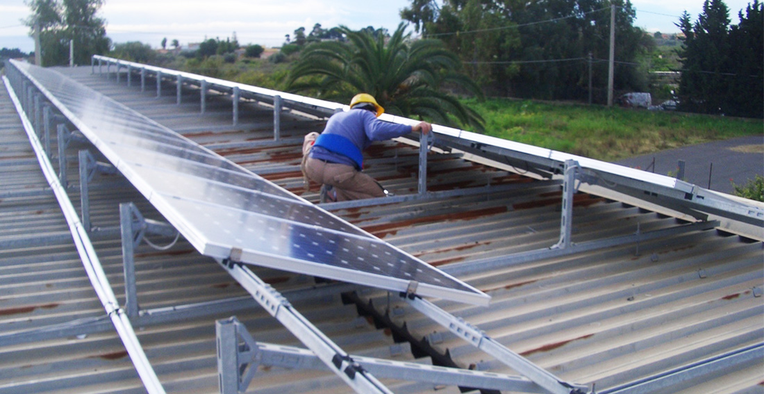 Impianto fotovoltaico di Latino Impianti