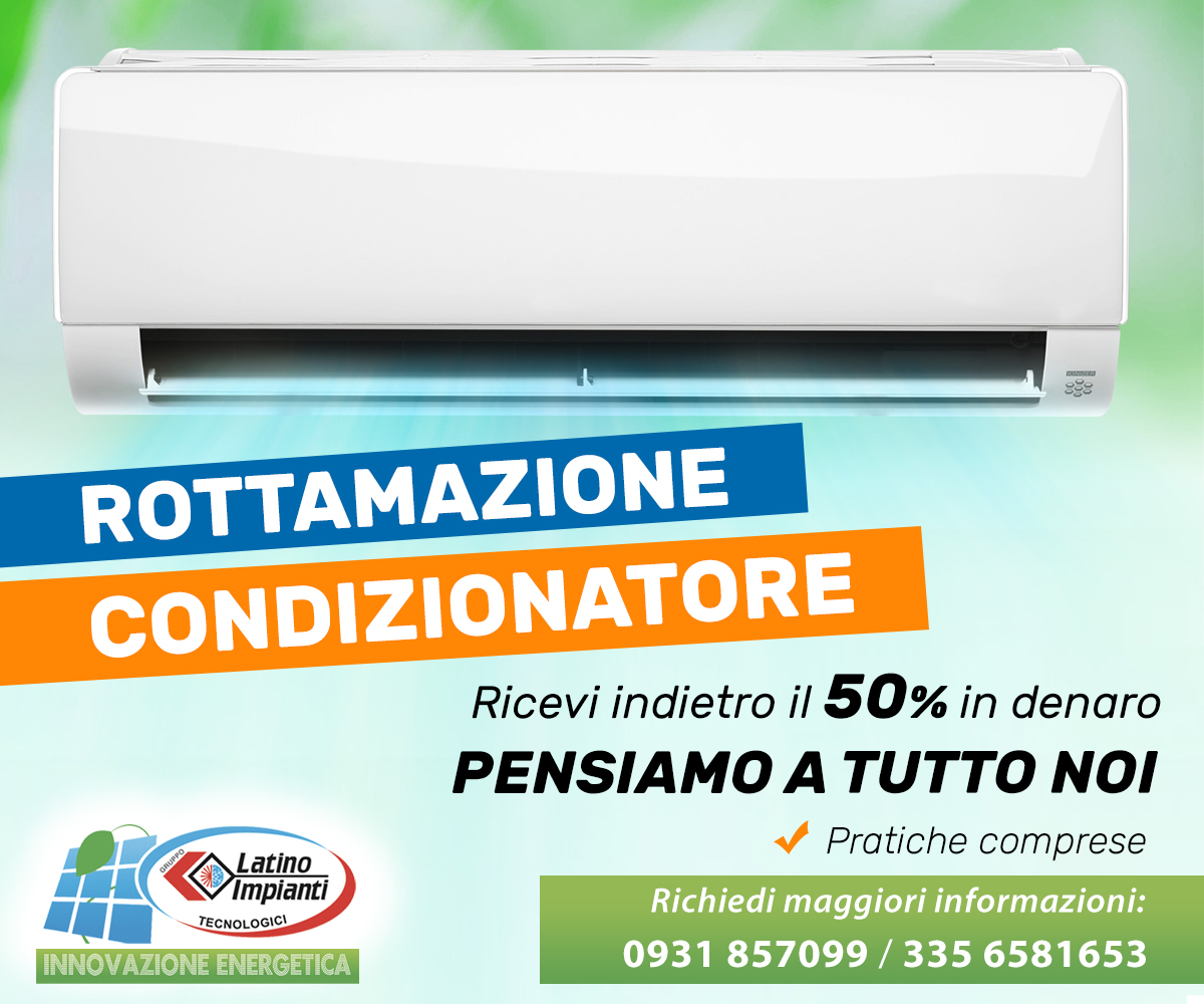 Rottama il to vecchio condizionatore